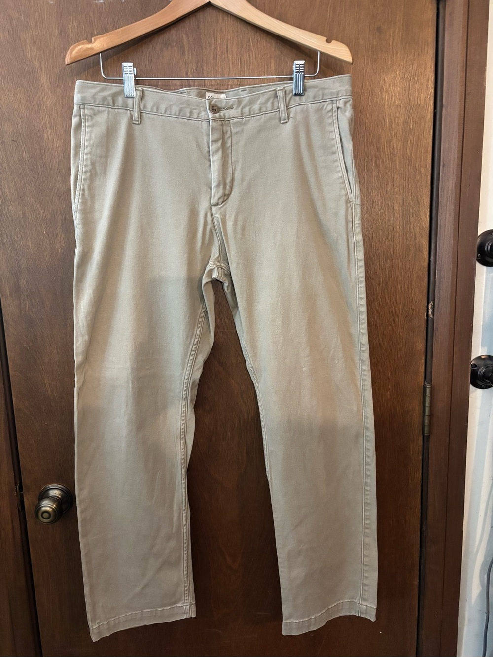 Dockers Slim Tapered Pants Chinos Khakis Dark Tan 36” x 29”
